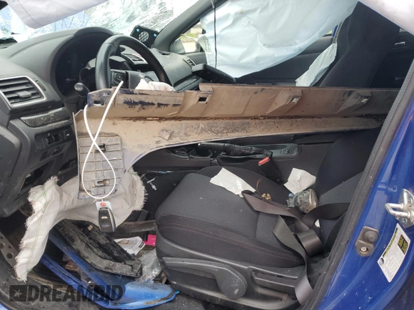 2021 Subaru WRX Premium with VIN JF1VA1C66M9818199, listed as a Copart auction lot 44998575 with 0 mi miles and Salvage Title. Bid and sale history available at carsss.com. Image 7.