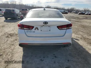 2016 Kia Optima LX with VIN KNAGT4L31G5086660, listed as a Copart auction lot 42905625 with 125,119 mi miles and Salvage Title. Bid and sale history available at carsss.com. Image 6.