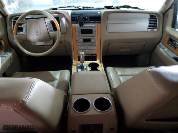 2009 Lincoln Navigator with VIN 5LMFU28549LJ00455, listed as a Copart auction lot 41838355 with 0 mi miles and Salvage Title. Bid and sale history available at carsss.com. Image 8.