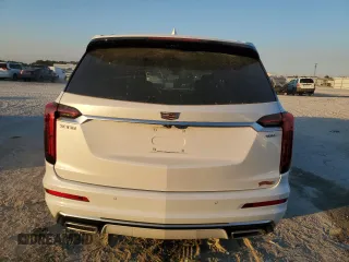 2024 Cadillac XT6 FWD Premium Luxury with VIN 1GYKPCRS8RZ729053, listed as a Copart auction lot 83040574 with 11,435 mi miles and Salvage Title. Bid and sale history available at carsss.com. Image 6.