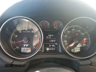 2009 Audi TT z VIN TRUKF38J391020407, wystawiony jako Copart lot #62101664 z przebiegiem 91 585 mil mil oraz Szkoda całkowita • Salvage title. Historia ofert i sprzedaży dostępna na DreamBid. Obrazek 9.