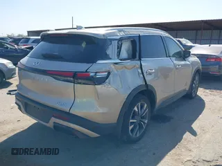 2024 Infiniti QX60 Luxe с VIN 5N1DL1FR6RC344203, выставлен на аукционе IAAI как лот 41843681 с пробегом 10 358 миль миль и . История ставок и продаж доступна на DreamBid. Изображение 4.