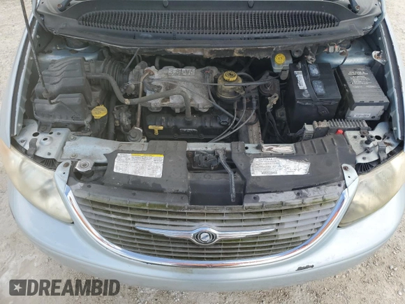 2001 Chrysler Town & Country LXi with VIN 2C8GP54L71R107953, listed as a Copart auction lot 71823714 with 116,134 mi miles and Non Repairable. Bid and sale history available at DreamBid. Image 12.