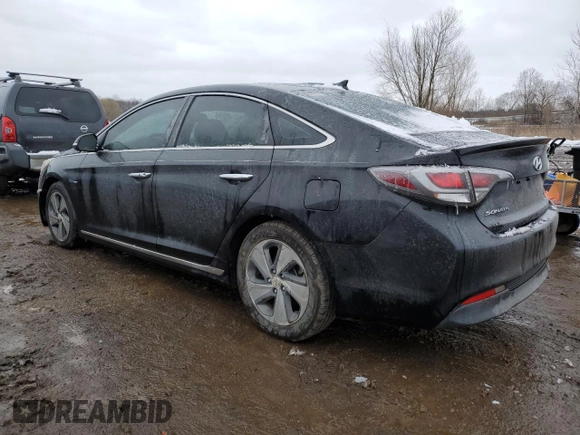 2016 Hyundai Sonata Hybrid Limited with VIN KMHE34L12GA014507, listed as a Copart auction lot 44608193 with 148,100 mi miles. Bid and sale history available at carsss.com. Image 2.