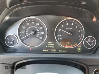 2014 BMW 3 Series 328i with VIN WBA3C1C58EK115651, listed as a Copart auction lot 59307425 with 65,902 mi miles and Salvage title. Bid and sale history available at DreamBid. Image 9.