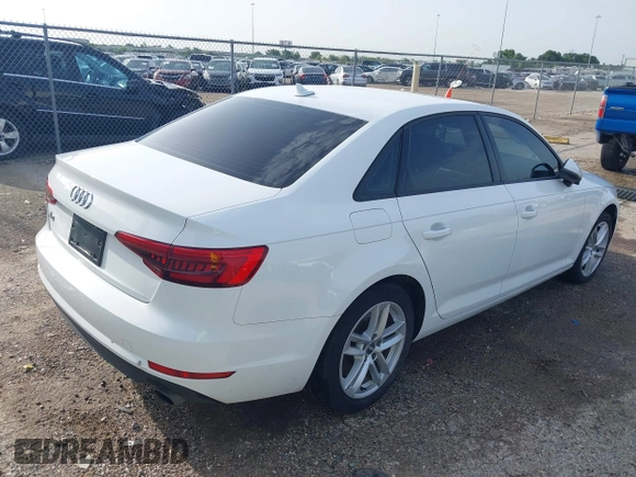 2017 Audi A4 Premium with VIN WAUGNAF43HN057935, listed as a IAAI auction lot 42631720 with 93,593 mi miles and . Bid and sale history available at DreamBid. Image 4.