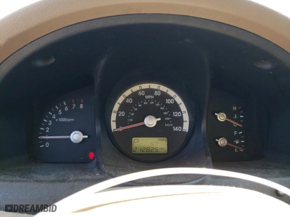 2006 Kia Sportage LX with VIN KNDJF723X67196077, listed as a Copart auction lot 47399434 with 212,825 mi miles and Salvage Title. Bid and sale history available at carsss.com. Image 9.