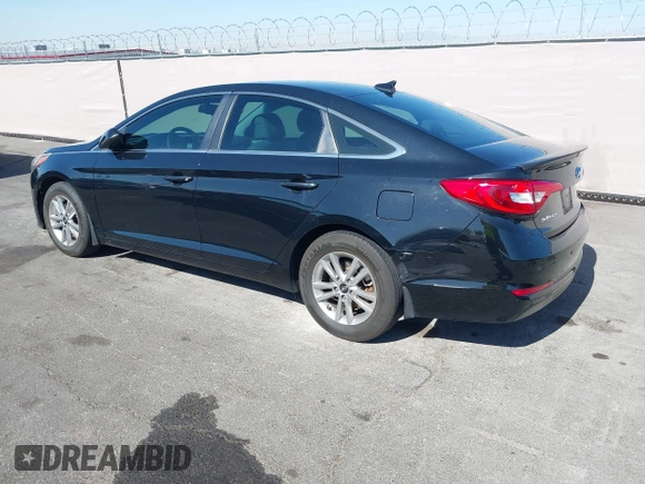 2016 Hyundai Sonata SE with VIN 5NPE24AF0GH305666, listed as a IAAI auction lot 42396430 with Not provided miles and . Bid and sale history available at DreamBid. Image 3.