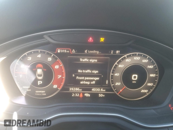 2019 Audi RS 5 Sportback z VIN WUABWCF56KA903376, wystawiony jako Copart lot #42974955 z przebiegiem 39 286 mil mil oraz Szkoda całkowita • Salvage title. Historia ofert i sprzedaży dostępna na DreamBid. Obrazek 9.