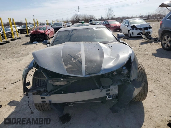 2020 Chevrolet Camaro 1LT with VIN 1G1FB1RS9L0111240, listed as a Copart auction lot 48705825 with 0 mi miles and Salvage Title. Bid and sale history available at carsss.com. Image 5.