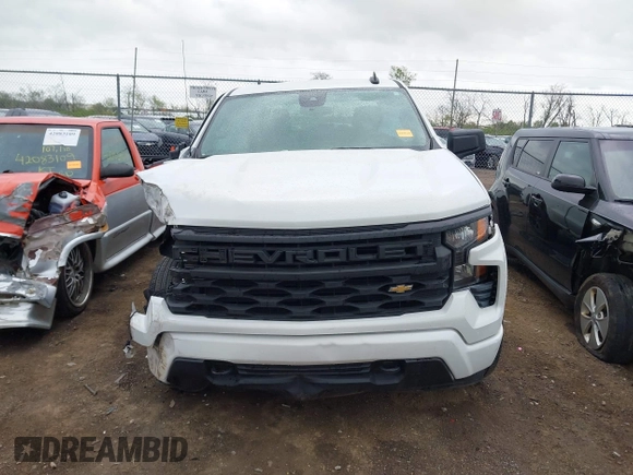 2023 Chevrolet Silverado 1500 Custom with VIN 1GCPDBEK1PZ188073, listed as a IAAI auction lot 42083332 with 75,613 mi miles and . Bid and sale history available at DreamBid. Image 12.