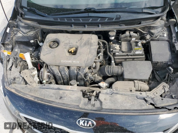 2017 Kia Forte LX with VIN 3KPFK4A73HE110745, listed as a Copart auction lot 50652175 with 102,385 mi miles and Salvage Title. Bid and sale history available at carsss.com. Image 12.
