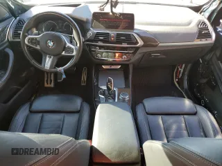 2019 BMW X3 M40i with VIN 5UXTS3C54K0Z09005, listed as a Copart auction lot 87682015 with Not Provided miles and Salvage Title. Bid and sale history available at DreamBid. Image 8.