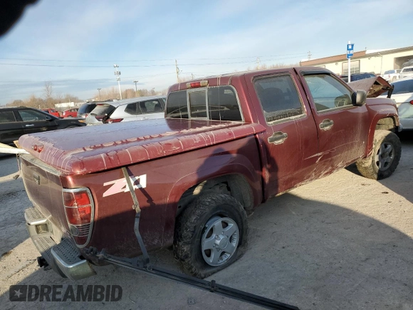 2008 GMC Canyon SLE2 with VIN 1GTDT43E088205337, listed as a Copart auction lot 84287924 with 0 mi miles and Salvage Title. Bid and sale history available at carsss.com. Image 3.