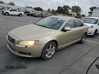 2008 Volvo S80 3.0L Turbo with VIN YV1AH992281056737, listed as a Copart auction lot 78738584 with 182,022 mi miles and Salvage Title. Bid and sale history available at carsss.com. Image 1.
