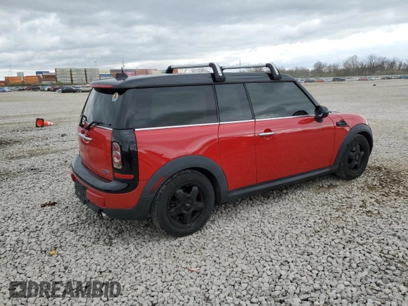 2011 MINI Clubman z VIN WMWZF3C51BT188671, wystawiony jako Copart lot #53154805 z przebiegiem 69 844 mil mil oraz Szkoda całkowita • Salvage title. Historia ofert i sprzedaży dostępna na DreamBid. Obrazek 3.
