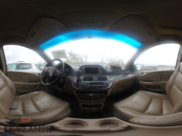 2006 Honda Odyssey EX-L with VIN 5FNRL38716B441549, listed as a IAAI auction lot 42048758 with 232,194 mi miles. Bid and sale history available at carsss.com. Image 18.
