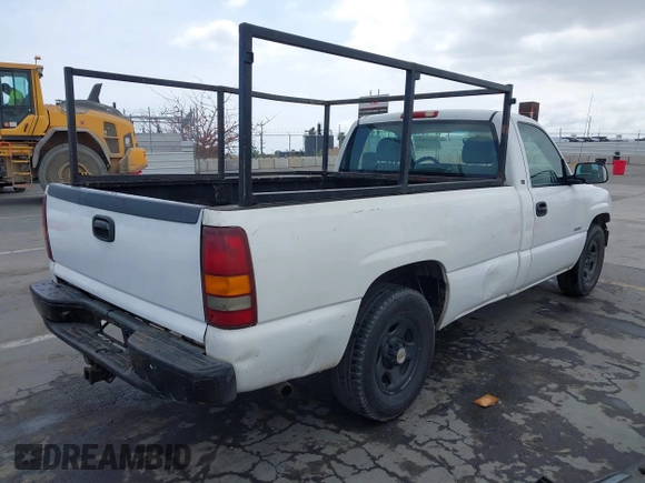 2002 Chevrolet Silverado 1500 Work Truck with VIN 1GCEC14V72E241181, listed as a IAAI auction lot 42125039 with 149,702 mi miles. Bid and sale history available at carsss.com. Image 4.