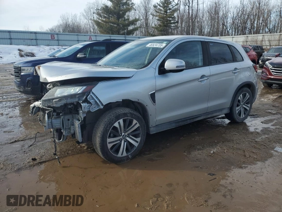 2021 Mitsubishi Outlander Sport SE with VIN JA4APVAU2MU015218, listed as a Copart auction lot 46524735 with 96,711 mi miles and Clean Title. Bid and sale history available at carsss.com. Image 1.