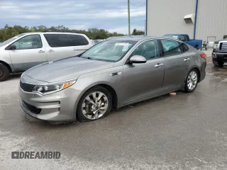 2016 Kia Optima EX with VIN 5XXGU4L31GG103713, listed as a Copart auction lot 88771715 with 50,307 mi miles and Salvage Title. Bid and sale history available at carsss.com. Image 1.