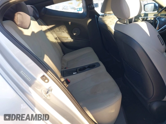 2012 Hyundai Veloster w/Gray Int with VIN KMHTC6AD0CU034568, listed as a IAAI auction lot 41460659 with 141,826 mi miles and . Bid and sale history available at DreamBid. Image 8.
