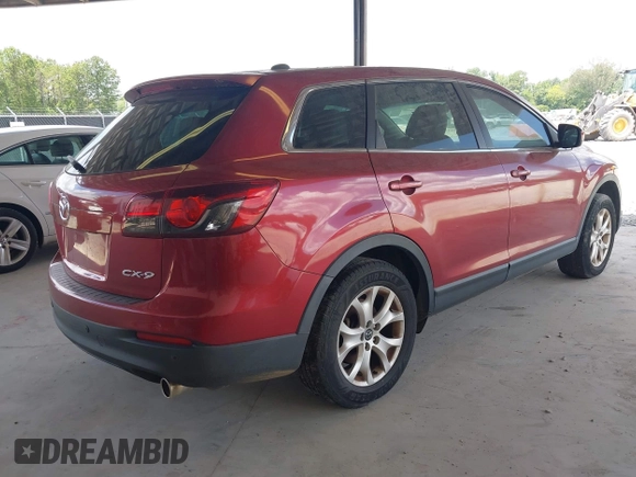 2013 Mazda CX-9 Touring with VIN JM3TB2CA1D0416059, listed as a IAAI auction lot 42749110 with Not provided miles and . Bid and sale history available at DreamBid. Image 4.