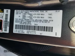 2019 Toyota Tundra 2WD SR5 with VIN 5TFEY5F10KX247136, listed as a Copart auction lot 72270414 with 168,134 mi miles and Salvage Title. Bid and sale history available at carsss.com. Image 12.