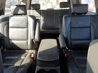 2005 Infiniti QX56 with VIN 5N3AA08A65N805075, listed as a Copart auction lot 43147485 with 110,750 mi miles and Salvage Title. Bid and sale history available at carsss.com. Image 10.