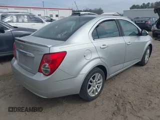 2015 Chevrolet Sonic LT with VIN 1G1JC5SH5F4157626, listed as a IAAI auction lot 41716333 with 131,866 mi miles and . Bid and sale history available at DreamBid. Image 4.