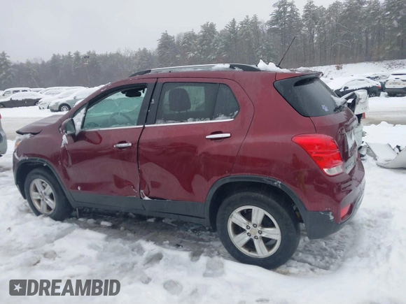 2017 Chevrolet Trax LT with VIN 3GNCJPSB1HL205687, listed as a IAAI auction lot 41566773 with 1 mi miles. Bid and sale history available at carsss.com. Image 14.
