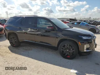 2022 Chevrolet Traverse Premier with VIN 1GNERKKWXNJ186552, listed as a Copart auction lot 72372654 with 0 mi miles and Salvage Title. Bid and sale history available at carsss.com. Image 4.