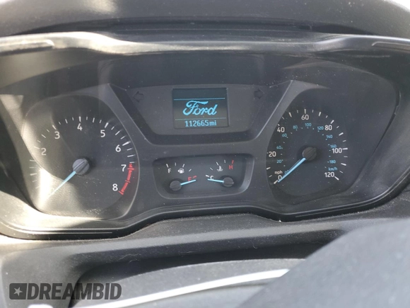 2015 Ford Transit XL with VIN 1FMZK1YMXFKB16362, listed as a Copart auction lot 57024515 with 112,665 mi miles and Salvage title. Bid and sale history available at DreamBid. Image 9.