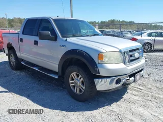 2008 Ford F-150 XLT with VIN 1FTPW14V38FA22141, listed as a IAAI auction lot 41833185 with 254,516 mi miles. Bid and sale history available at carsss.com. Image 1.