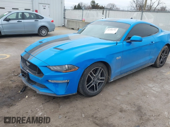 2023 Ford Mustang GT with VIN 1FA6P8CF3P5304351, listed as a IAAI auction lot 41506761 with 14,541 mi miles and . Bid and sale history available at DreamBid. Image 17.