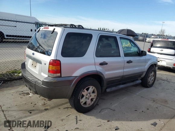 2006 Ford Escape XLT with VIN 1FMCU93116KB10252, listed as a Copart auction lot 85453874 with 53,585 mi miles and Salvage Title. Bid and sale history available at carsss.com. Image 3.