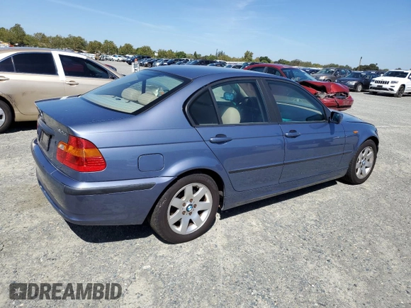 2003 BMW 3 Series 325i with VIN WBAET37453NJ37219, listed as a Copart auction lot 69101914 with 100,816 mi miles and Salvage Title. Bid and sale history available at carsss.com. Image 3.
