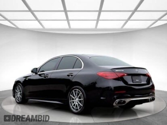 2023 Mercedes-Benz C 43 AMG with VIN W1KAF8HB9PR119XXX, listed as a Copart auction lot 60877345 with 25,882 mi miles and Clean title. Bid and sale history available at DreamBid. Image 3.