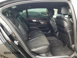 2019 BMW 7 Series 750i with VIN WBA7F0C58KGM24375, listed as a Copart auction lot 73192983 with 0 mi miles. Bid and sale history available at carsss.com. Image 10.