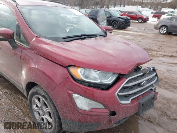 2021 Ford EcoSport SE with VIN MAJ3S2GE5MC446322, listed as a IAAI auction lot 41632504 with 36,592 mi miles and . Bid and sale history available at DreamBid. Image 18.
