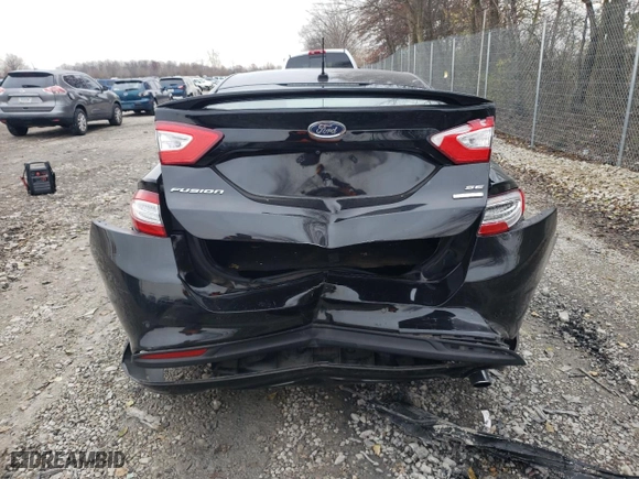2016 Ford Fusion SE with VIN 3FA6P0HD1GR340044, listed as a Copart auction lot 81829644 with 120,018 mi miles and Non Repairable. Bid and sale history available at carsss.com. Image 6.