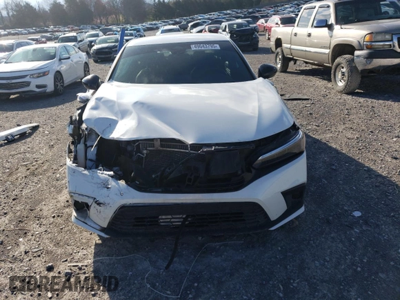 2022 Honda Civic Sedan Sport with VIN 2HGFE2F5XNH563524, listed as a Copart auction lot 49043795 with 41,576 mi miles and Salvage Title. Bid and sale history available at carsss.com. Image 5.