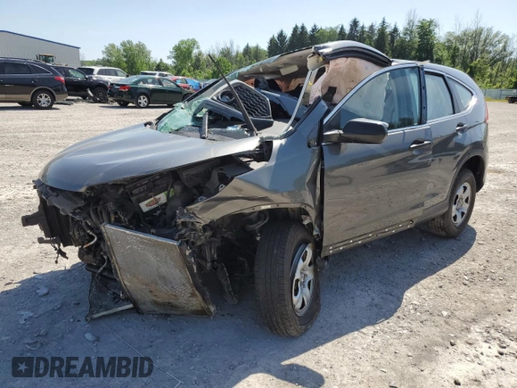 2013 Honda CR-V LX with VIN 5J6RM3H30DL000736, listed as a Copart auction lot 61346285 with Not provided miles and Non repairable. Bid and sale history available at DreamBid. Image 1.