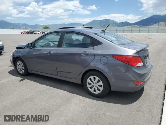 2016 Hyundai Accent SE with VIN KMHCT4AE5GU109073, listed as a Copart auction lot 60314915 with 155,786 mi miles and Salvage title. Bid and sale history available at DreamBid. Image 2.