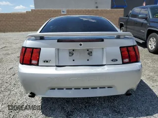 2003 Ford Mustang GT Deluxe with VIN 1FAFP42X93F311182, listed as a Copart auction lot 51703045 with 239,232 mi miles and Clean Title. Bid and sale history available at carsss.com. Image 6.