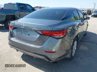 2020 Nissan Sentra S with VIN 3N1AB8BV2LY215995, listed as a IAAI auction lot 41875875 with 45,164 mi miles. Bid and sale history available at carsss.com. Image 4.