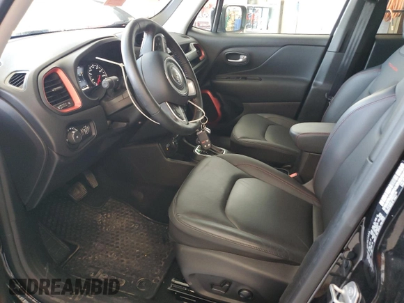 2023 Jeep Renegade Trailhawk with VIN ZACNJDC1XPPP37125, listed as a Copart auction lot 52793125 with 15,662 mi miles and Salvage title. Bid and sale history available at DreamBid. Image 7.