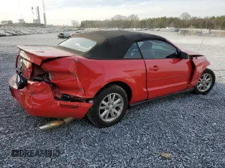 2008 Ford Mustang Deluxe with VIN 1ZVHT84N385146001, listed as a Copart auction lot 45558095 with 222,148 mi miles and Salvage Title. Bid and sale history available at carsss.com. Image 3.