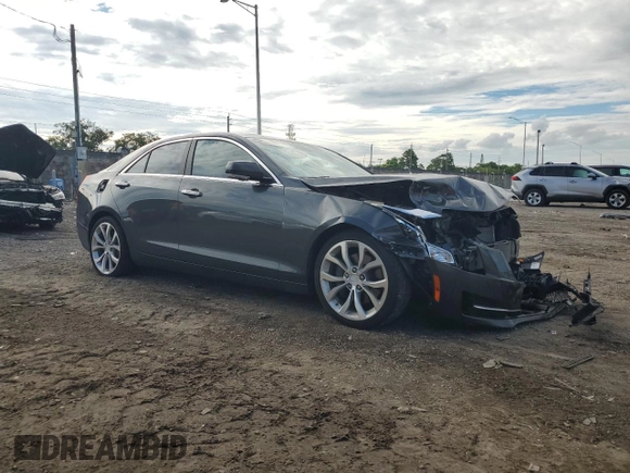 2015 Cadillac ATS Premium with VIN 1G6AF5SX1F0123294, listed as a Copart auction lot 74200964 with 59,652 mi miles and Salvage Title. Bid and sale history available at carsss.com. Image 4.