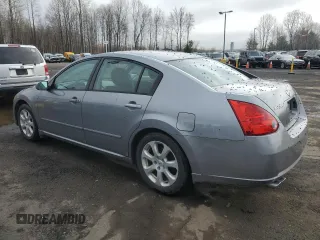 2007 Nissan Maxima 3.5 SL with VIN 1N4BA41E57C865522, listed as a Copart auction lot 53058235 with 149,867 mi miles and Salvage Title. Bid and sale history available at carsss.com. Image 2.