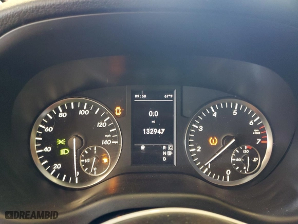 2018 Mercedes-Benz Metris Passenger Van with VIN WD4PG2EE3J3352165, listed as a Copart auction lot 70827553 with 132,947 mi miles. Bid and sale history available at carsss.com. Image 9.